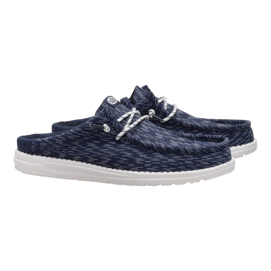 Wally Slip Jersey Jacquard ÿ Navy Blazer/White - Image 2