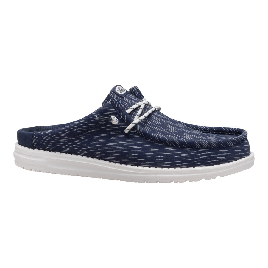 Wally Slip Jersey Jacquard ÿ Navy Blazer/White - Image 7