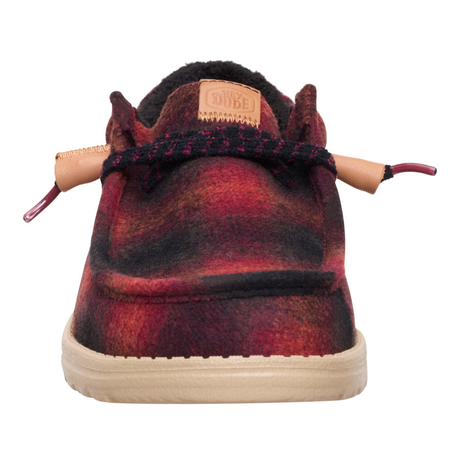 Wally Cozy Plaid ÿ Red Plaid/Black - Image 4