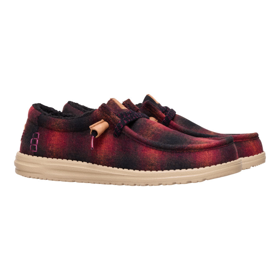 Wally Cozy Plaid ÿ Red Plaid/Black - Image 2