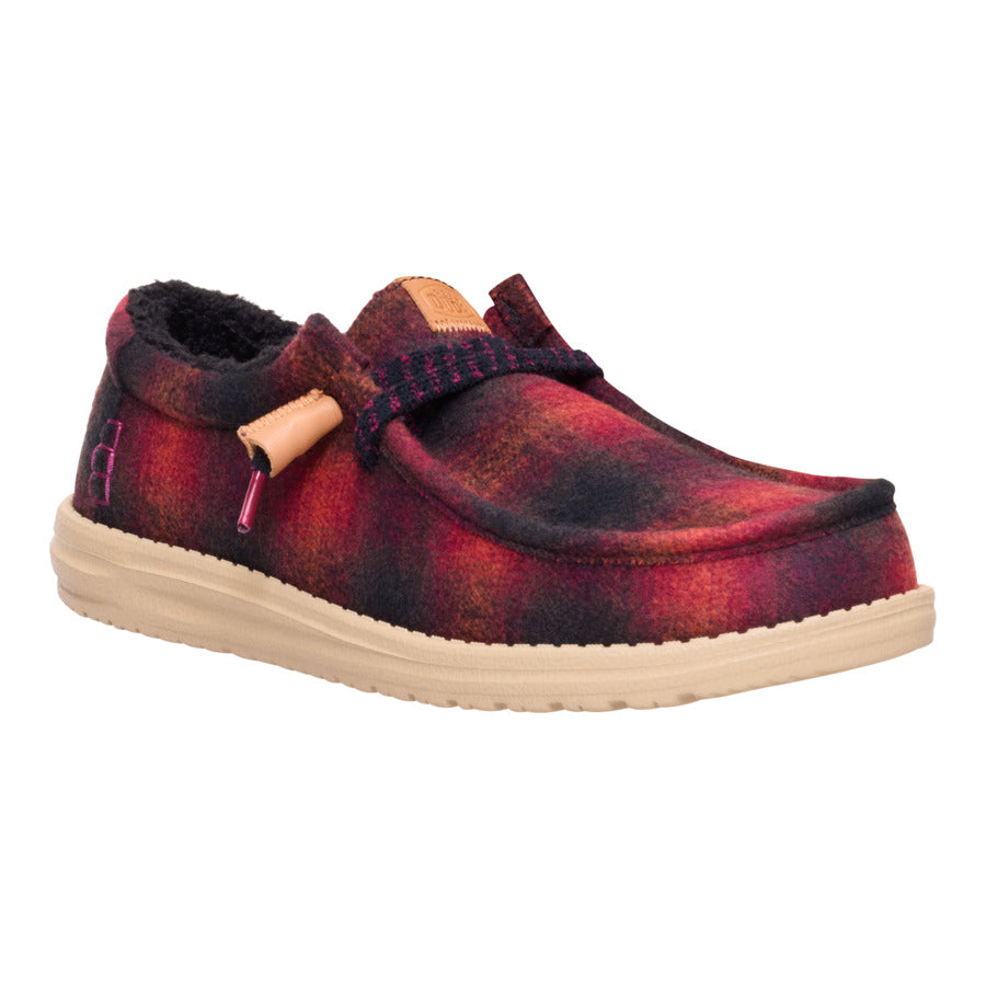 Wally Cozy Plaid ÿ Red Plaid/Black - Image 7