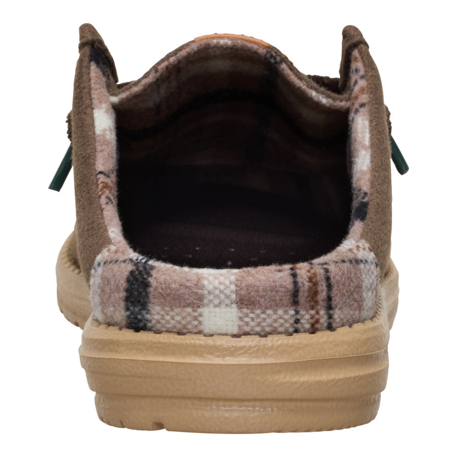 Wally Slip Cozy Plaid ÿ Major Brown/Multi - Image 5