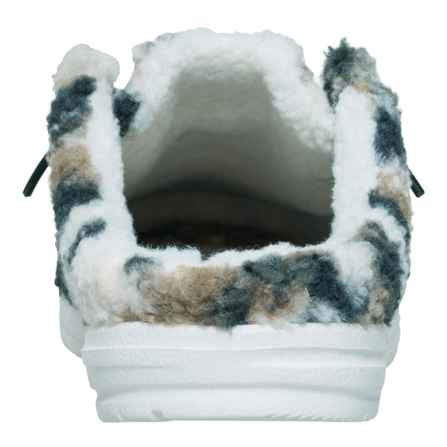 Wally Slipper Cozy Camo ÿ White/Camo - Image 5
