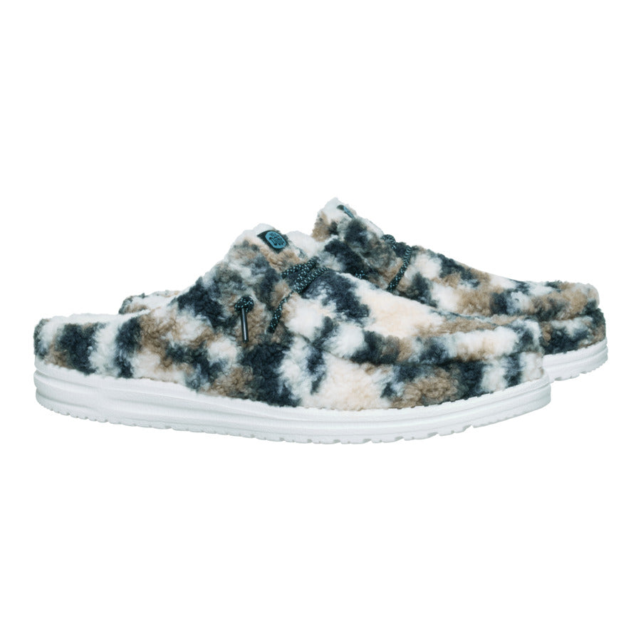 Wally Slipper Cozy Camo ÿ White/Camo - Image 2