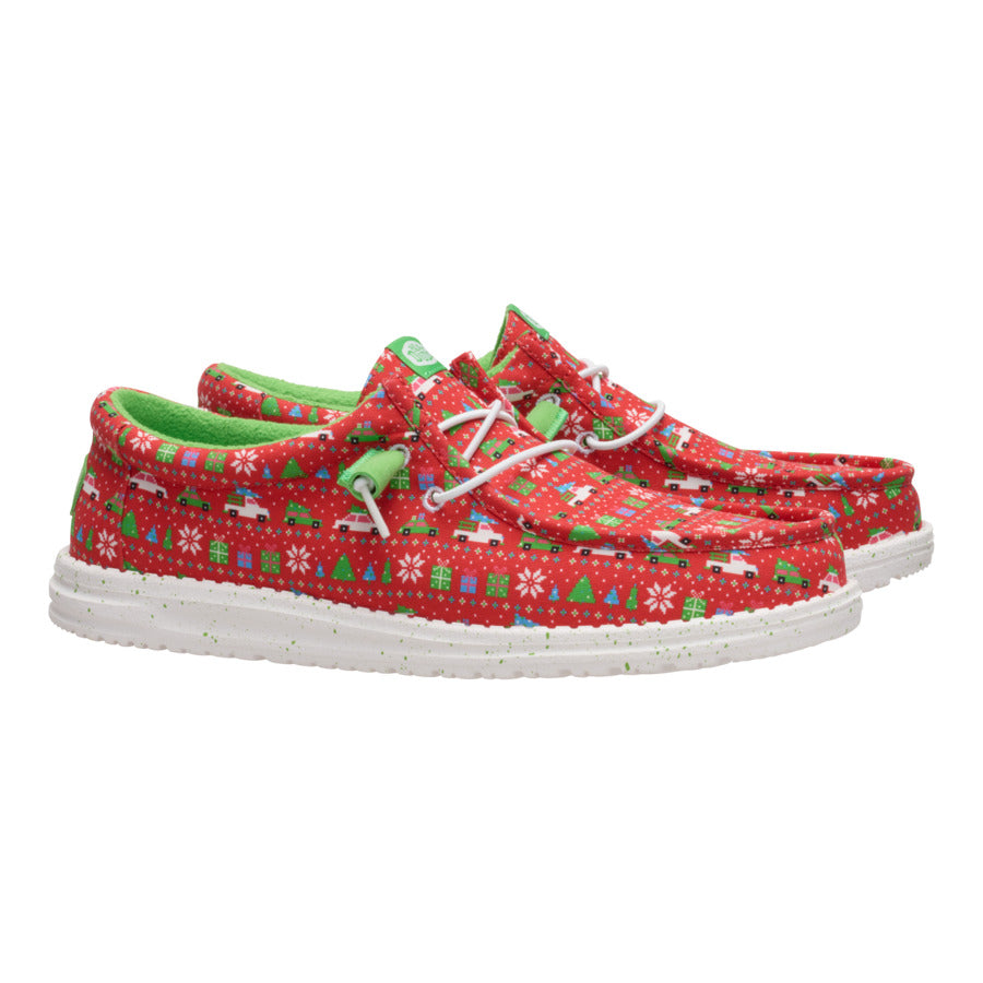 Wally Holiday Sweater - Red/Green/Multi - Image 2