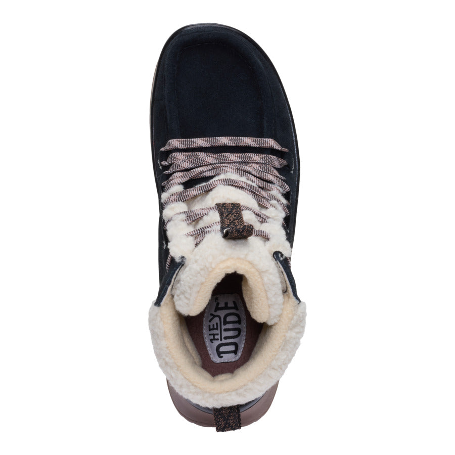 Wendy Peak Apres Suede Cozy Stitch ÿ Black/Tan - Image 6