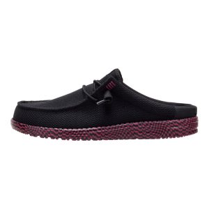 Wally Slip Warped Geo ÿ Black/Fig Purple