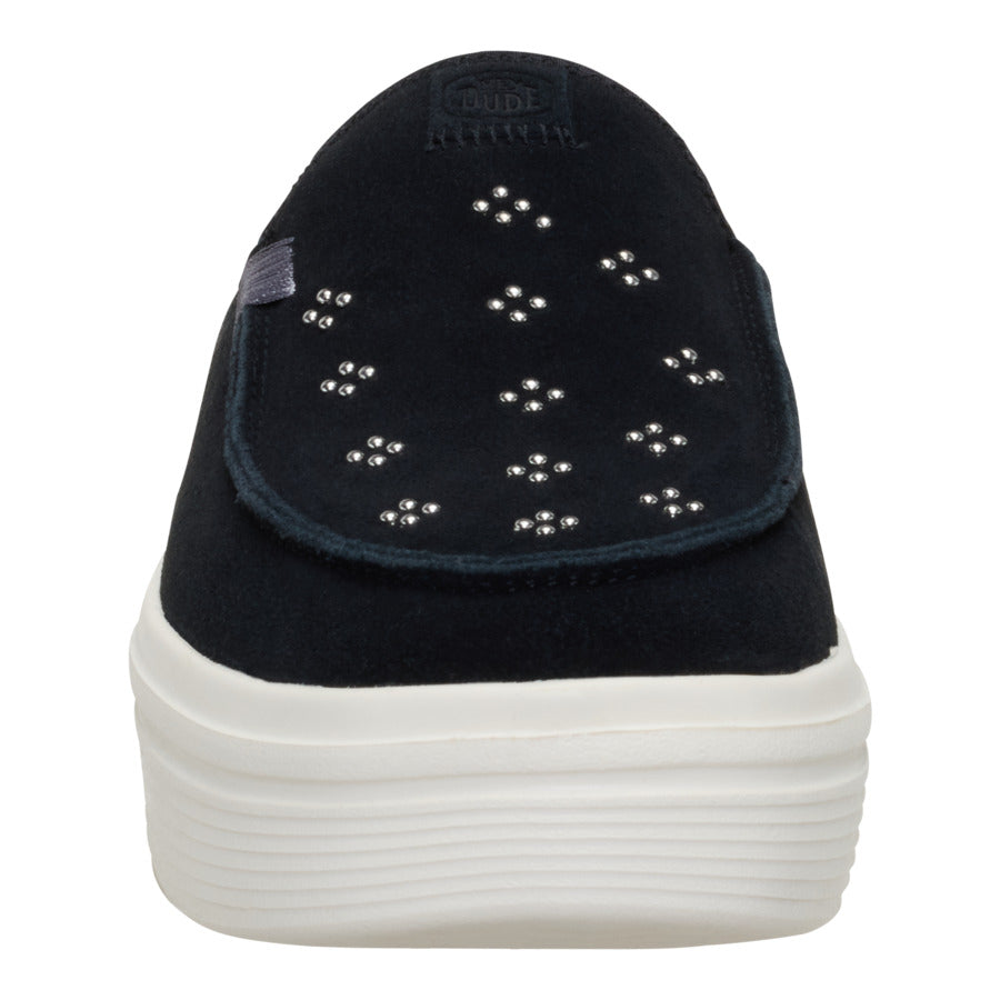 Austin Lift Suede Stud ÿ Black - Image 5
