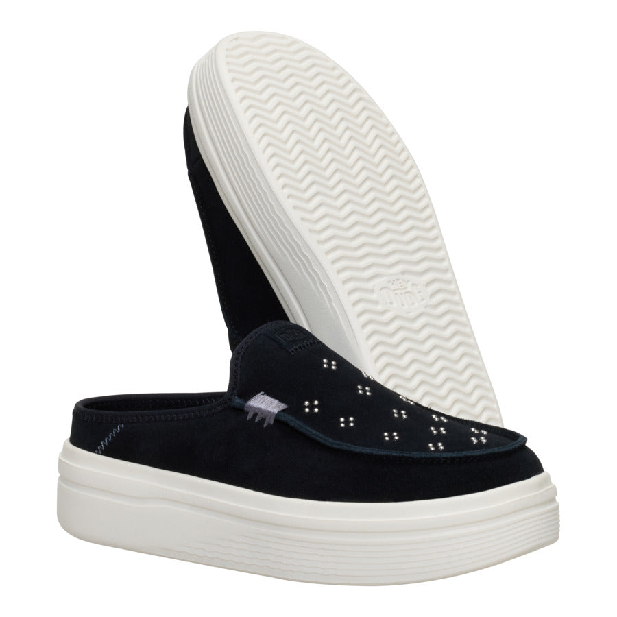 Austin Lift Suede Stud ÿ Black - Image 4