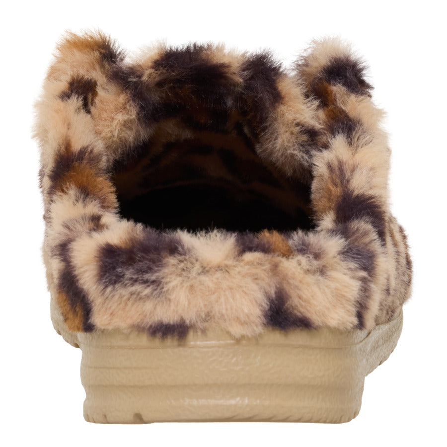 Wendy Slipper Leo Fur ÿ Tan/Multi - Image 5