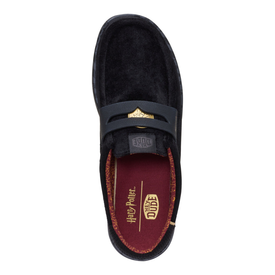Wally Slip Hogwarts Loafer ÿ Black/Gold - Image 6