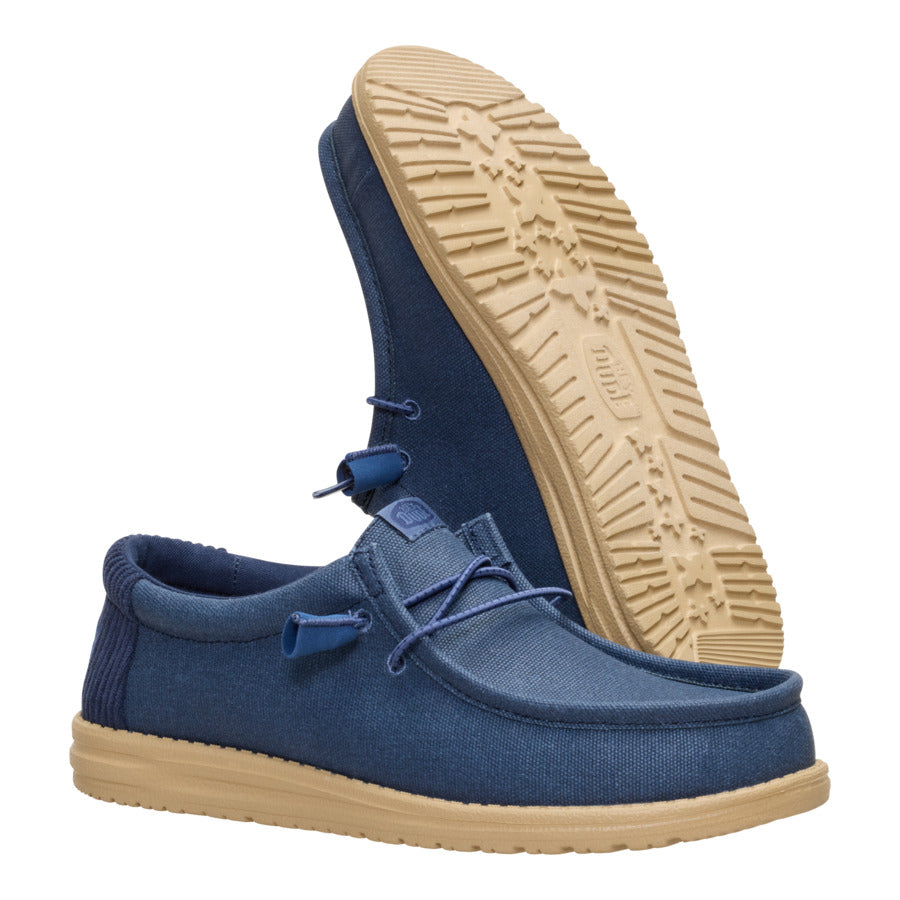 Wally Waxed Casual ÿ Navy - Image 3
