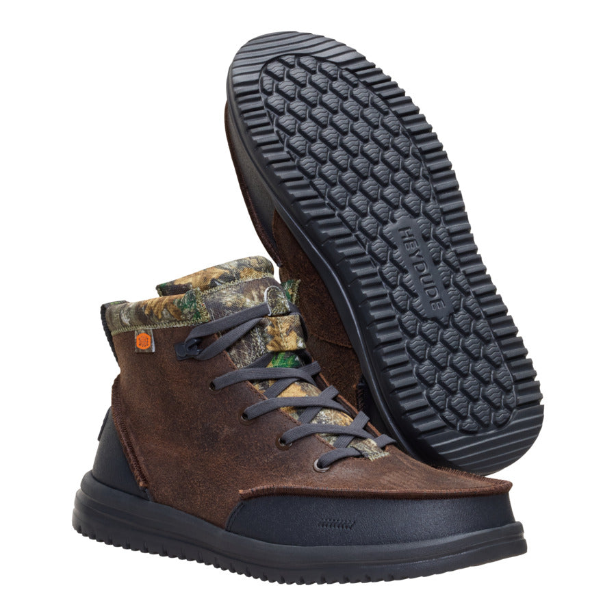 Bradley Realtree Edge Suede ÿ Mole Brown/Camo - Image 4