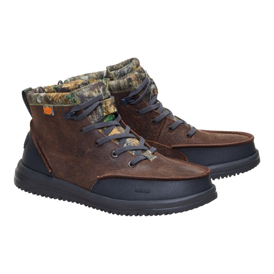 Bradley Realtree Edge Suede ÿ Mole Brown/Camo - Image 3