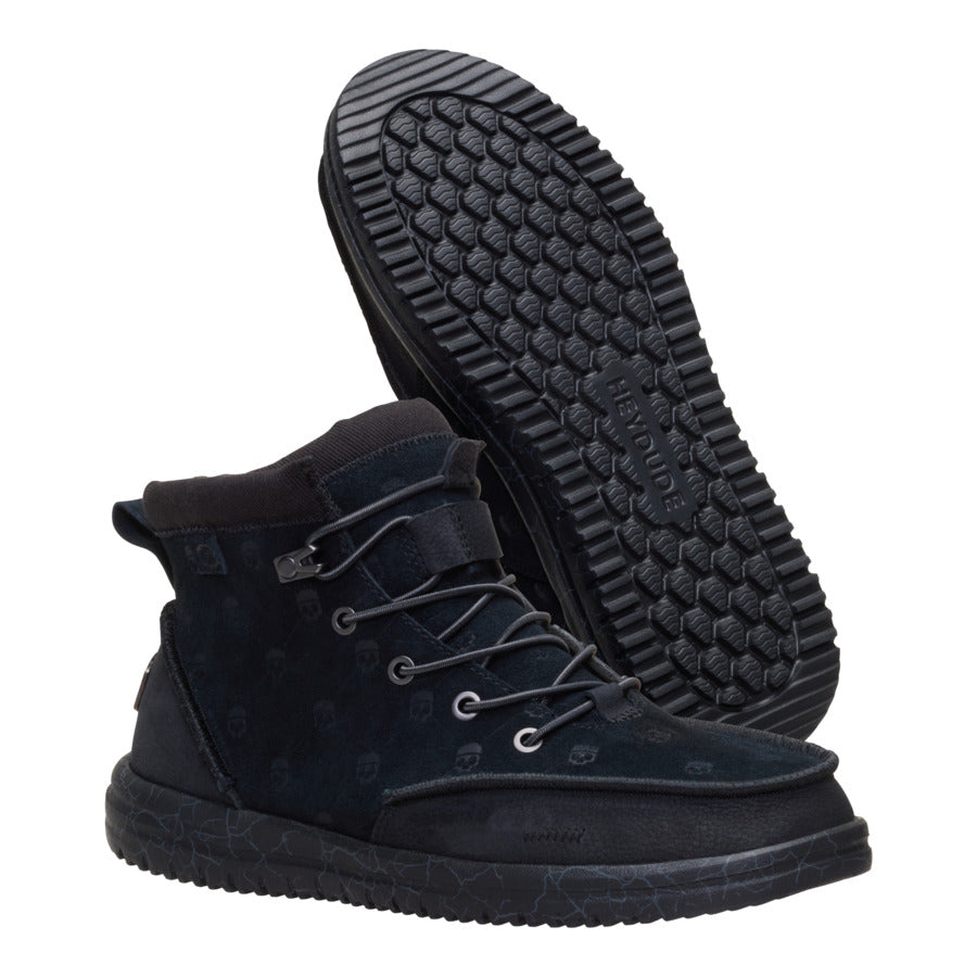 Jelly Roll Bradley Suede ÿ Black/Black Oyster - Image 4
