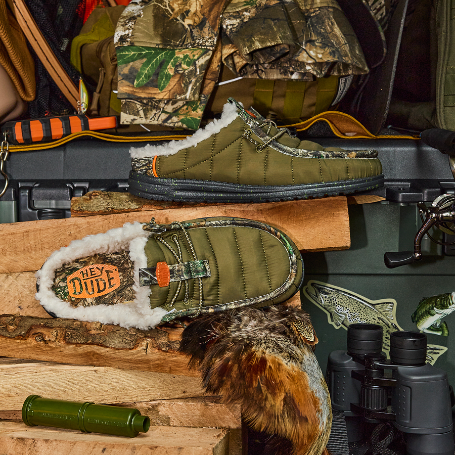 Wally Slip Camp Realtree Edge ÿ Dark Olive/Camo - Image 2