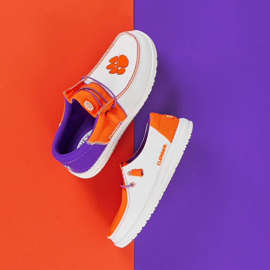 Men's Wally Tri Clemson ÿ Clemson Orange/Purple - Image 2