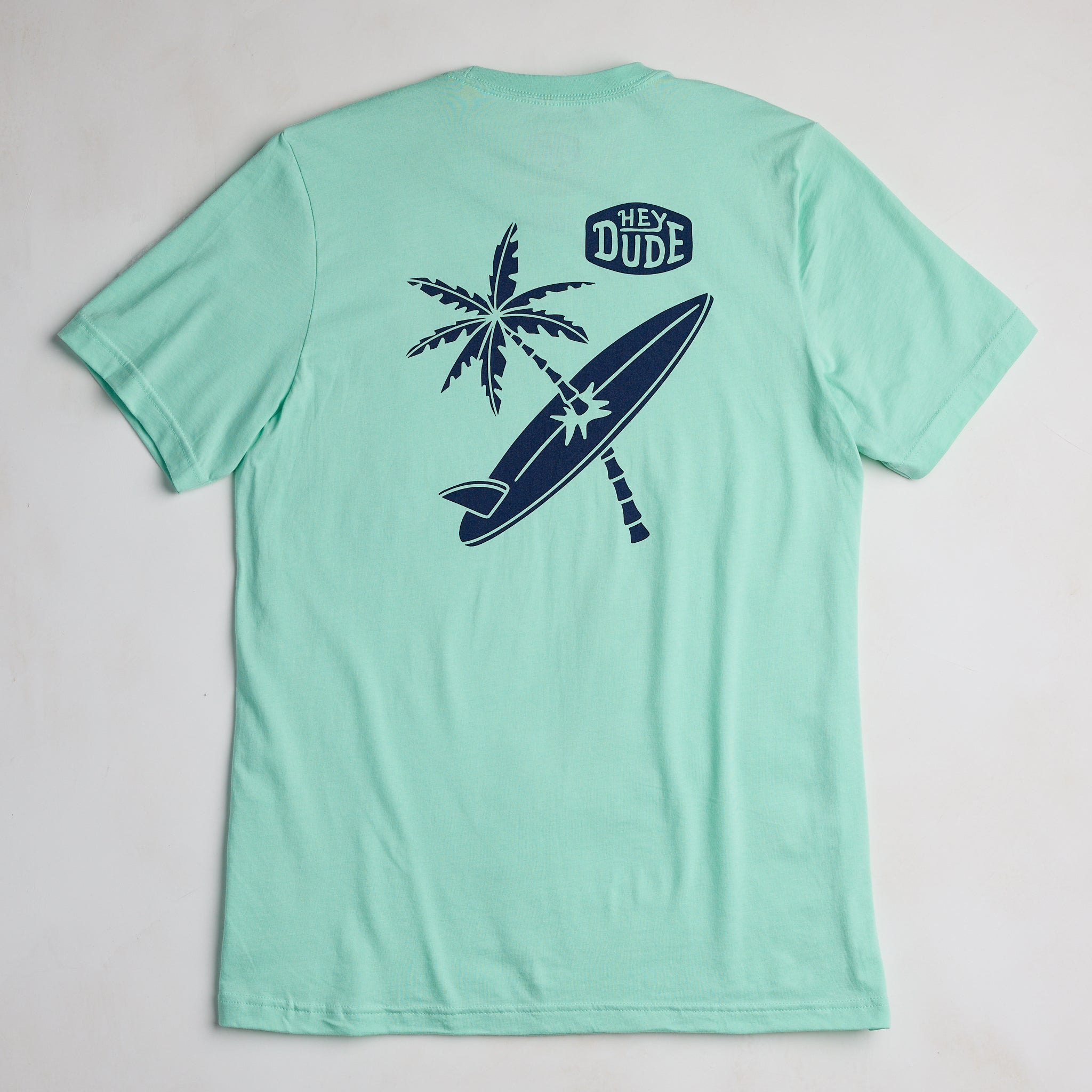 Surfboard Tree Tee ÿ Frothy Green - Image 4