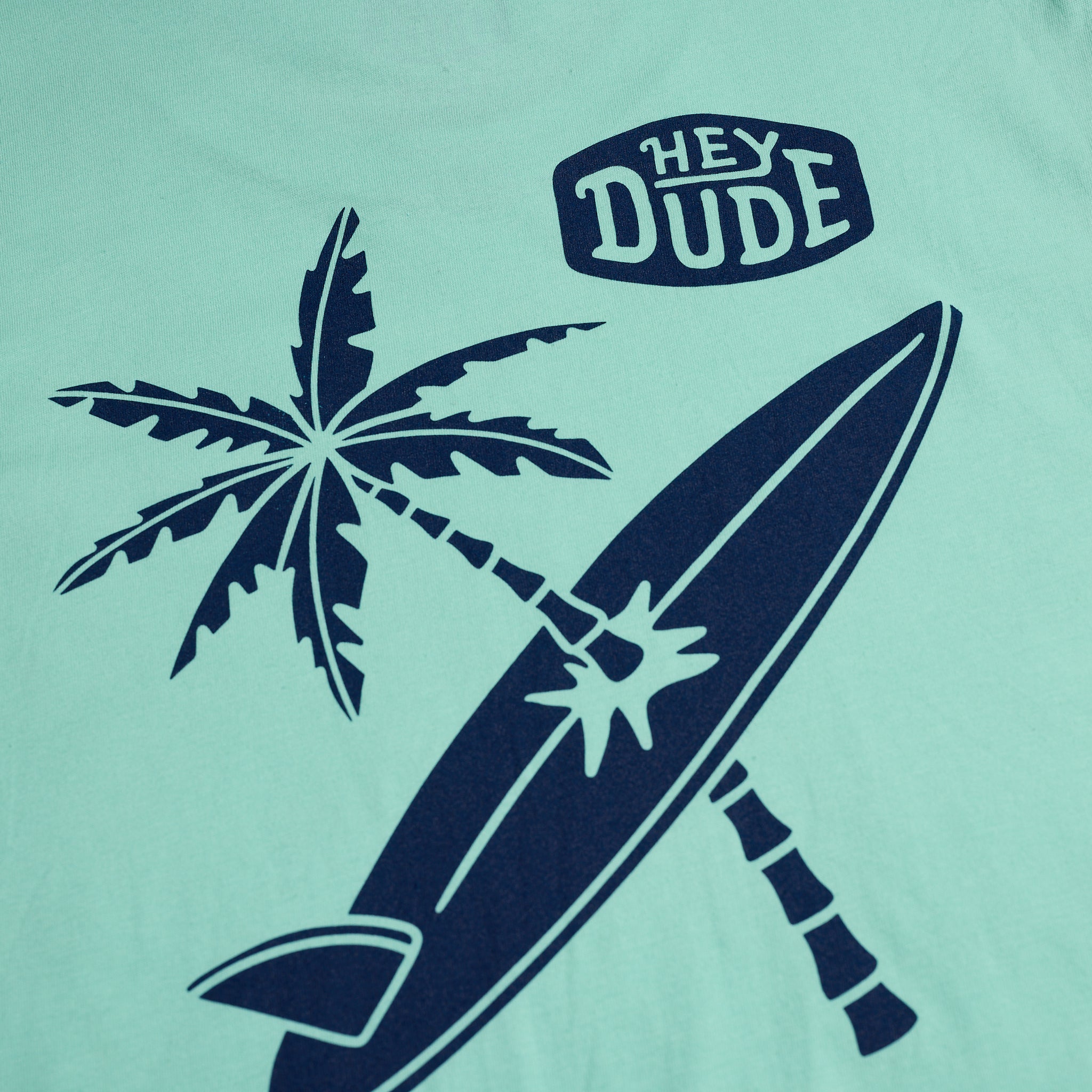 Surfboard Tree Tee ÿ Frothy Green - Image 5