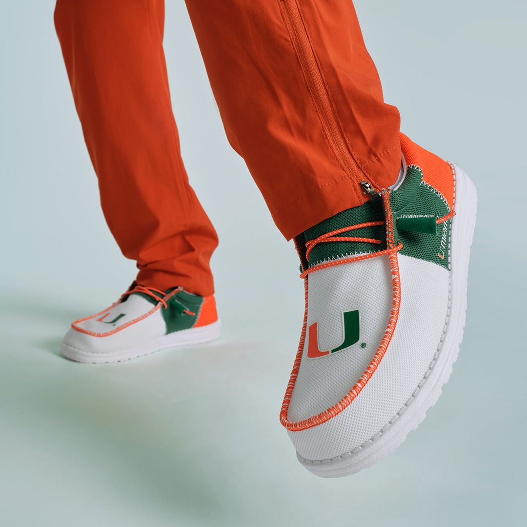 Wally Tri U of Miami ÿ Miami Deep Green/Orange - Image 2