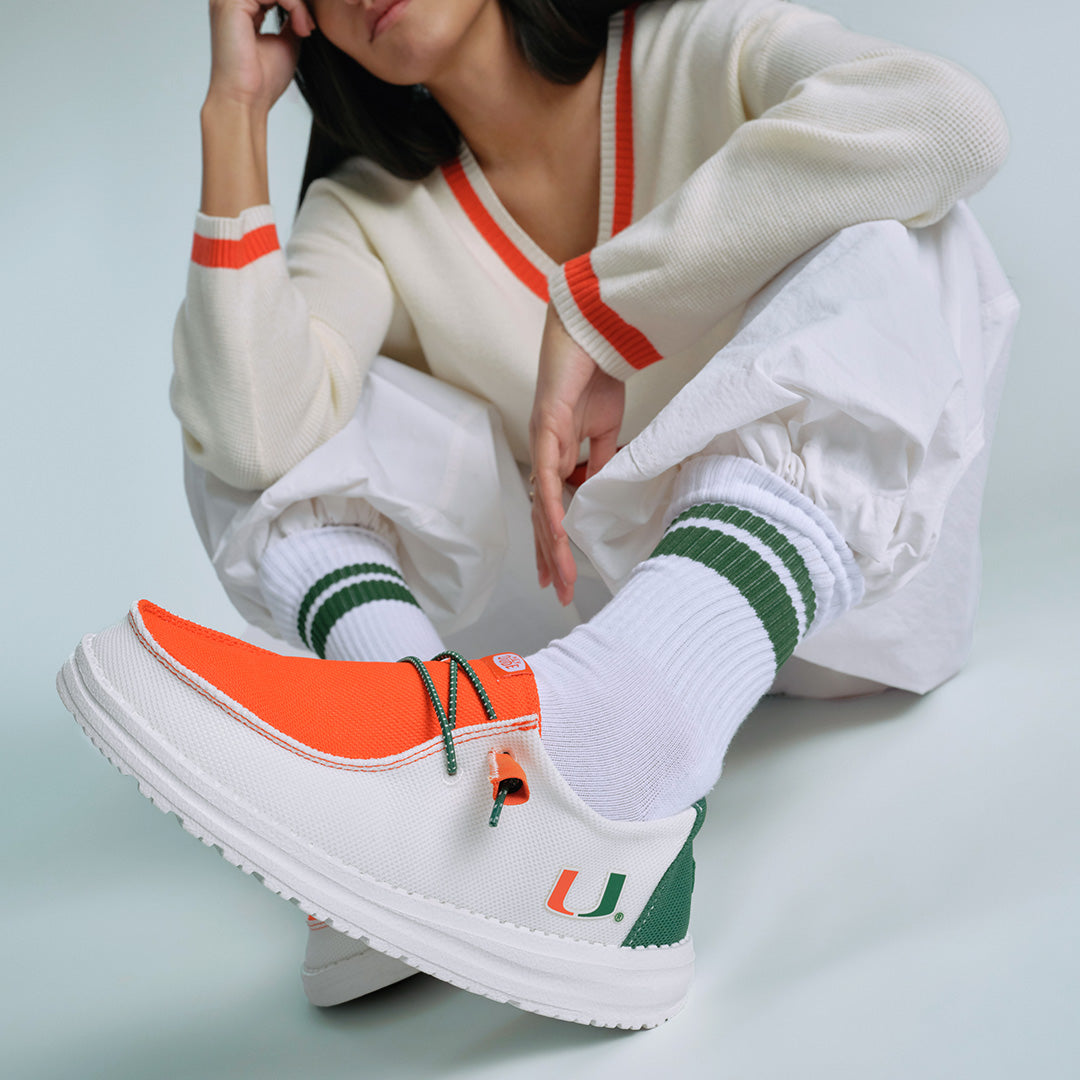 Wendy U of Miami ÿ Miami Deep Green/Orange - Image 2